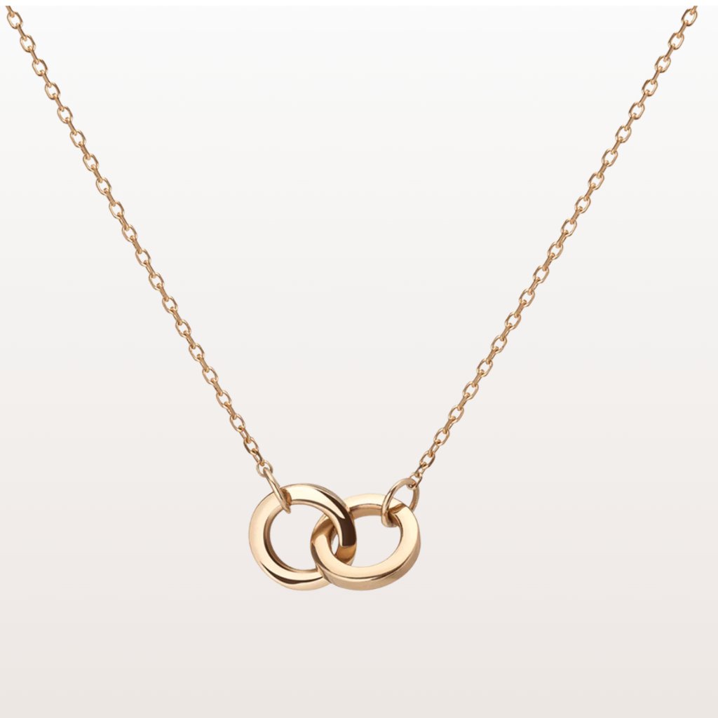 Aurate Brand Connection Necklace In 14k Yellow Gold